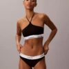 Icon Cotton Modal Unlined Halter Bralette