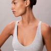 Icon Cotton Modal Unlined Triangle Bralette