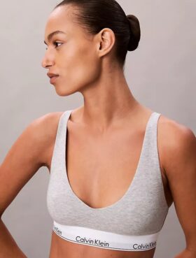 Icon Cotton Modal Unlined Triangle Bralette