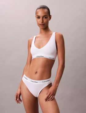 Icon Cotton Modal Unlined Triangle Bralette