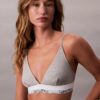 Icon Cotton Modal Unlined Triangle Bralette