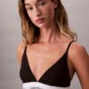 Icon Cotton Modal Unlined Triangle Bralette