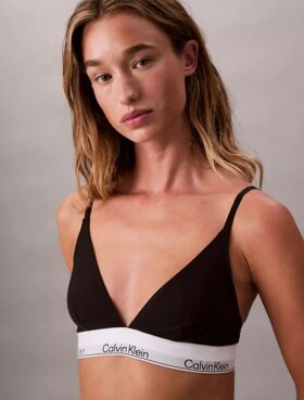 Icon Cotton Modal Unlined Triangle Bralette