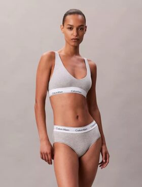 Icon Cotton Modal Unlined Triangle Bralette