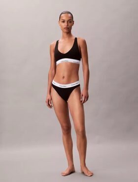 Icon Cotton Modal Unlined Triangle Bralette