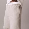 Icon Cotton Terry Sleep Shorts