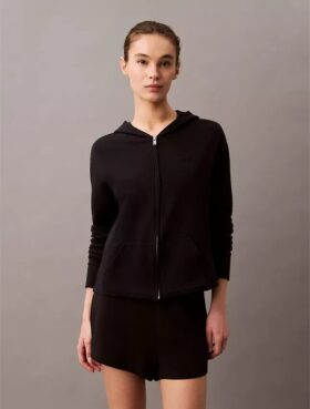 Icon Cotton Terry Zip Sleep Hoodie