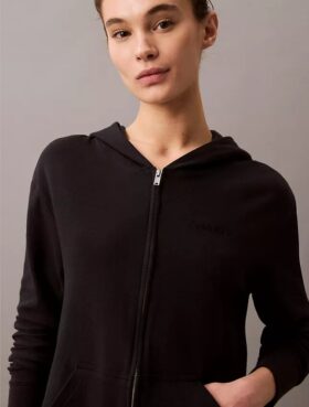 Icon Cotton Terry Zip Sleep Hoodie