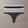 Icon Logo 3-Pack Low Rise Thong