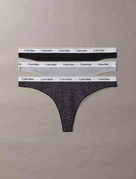 Icon Logo 3-Pack Low Rise Thong
