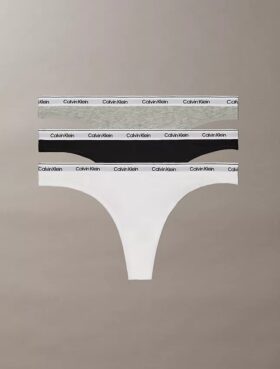 Icon Logo 3-Pack Low Rise Thong