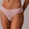 Icon Logo Lace Thong