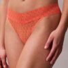 Icon Logo Lace Thong