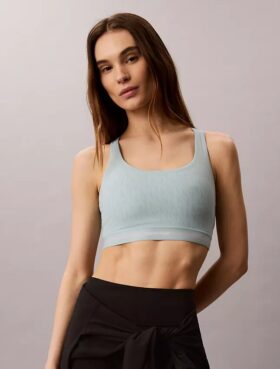 Icon Sport Allover Monogram Medium Impact Sports Bra