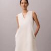 Interlock V-Neck Mini Dress Interlock V-Neck Mini Dress