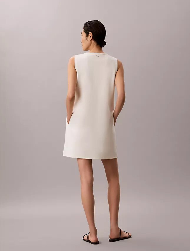 Interlock V-Neck Mini Dress Interlock V-Neck Mini Dress