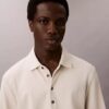 Jacquard Relaxed Polo Sweater Jacquard Relaxed Polo Sweater