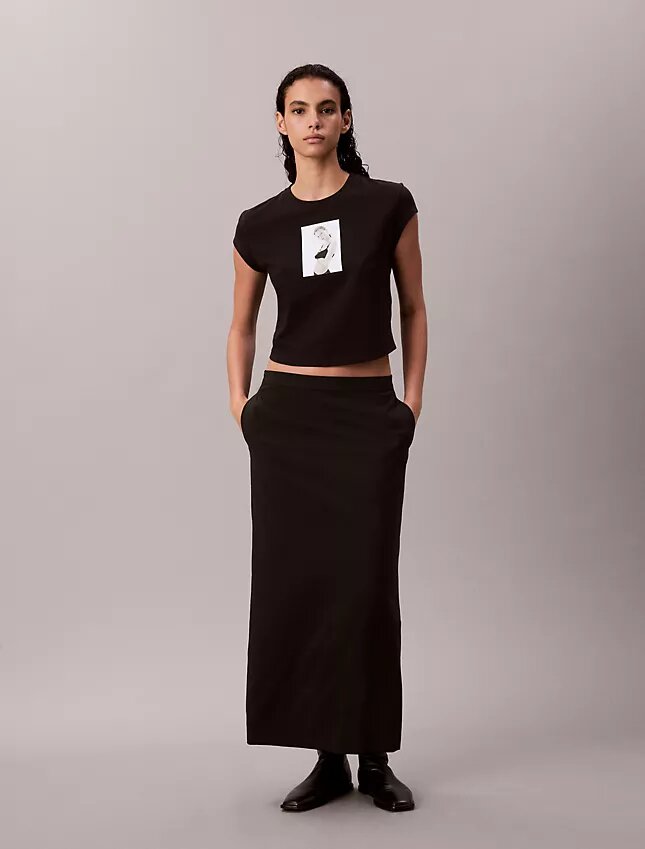 Kate Moss Graphic Baby Tee Kate Moss Graphic Baby Tee