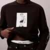 Kate Moss Graphic Relaxed Long Sleeve T-Shirt Kate Moss Graphic Relaxed Long Sleeve T-Shirt
