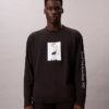 Kate Moss Graphic Relaxed Long Sleeve T-Shirt Kate Moss Graphic Relaxed Long Sleeve T-Shirt
