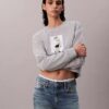 Kate Moss Terry Graphic Relaxed Sweatshirt Kate Moss Terry Graphic Relaxed Sweatshirt