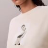 Kate Moss Terry Graphic Relaxed Sweatshirt Kate Moss Terry Graphic Relaxed Sweatshirt