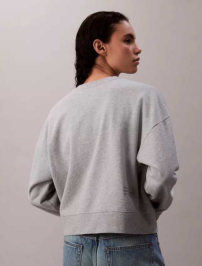 Kate Moss Terry Graphic Relaxed Sweatshirt Kate Moss Terry Graphic Relaxed Sweatshirt