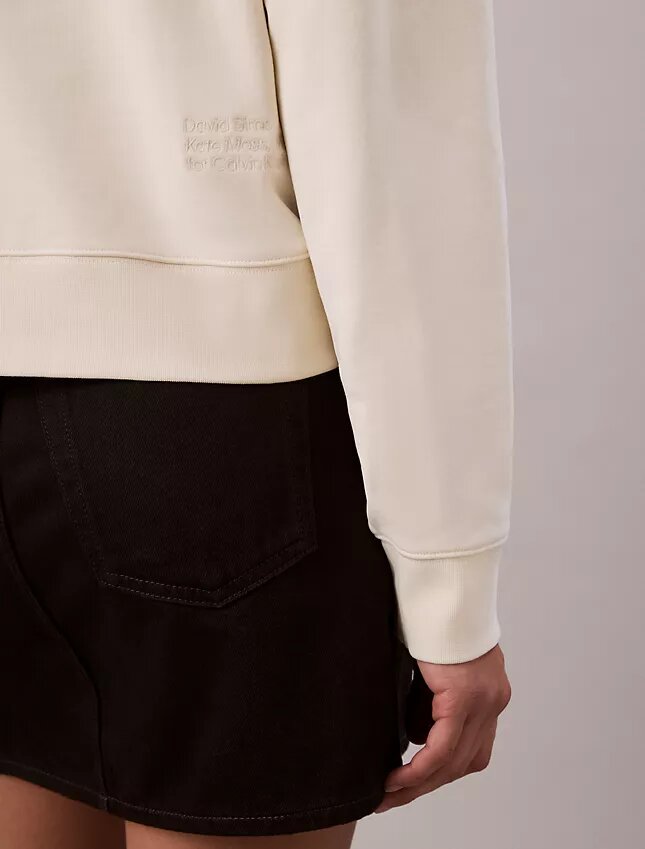 Kate Moss Terry Graphic Relaxed Sweatshirt Kate Moss Terry Graphic Relaxed Sweatshirt