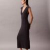 Knit Sleeveless Midi Dress