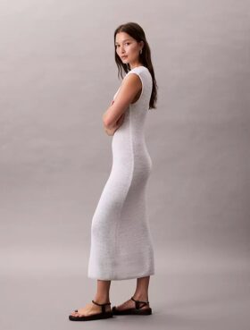Knit Sleeveless Midi Dress Knit Sleeveless Midi Dress
