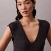 Knit Sleeveless Midi Dress