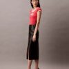 Lamb Leather Midi Skirt Lamb Leather Midi Skirt