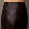 Lamb Leather Midi Skirt Lamb Leather Midi Skirt