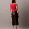 Lamb Leather Midi Skirt Lamb Leather Midi Skirt