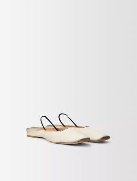 Lana Silk Satin Ballerina Flat Lana Silk Satin Ballerina Flat