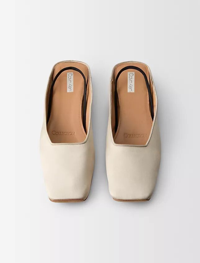 Lana Silk Satin Ballerina Flat Lana Silk Satin Ballerina Flat