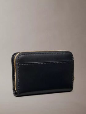 Leather Medium Zip Wallet Leather Medium Zip Wallet