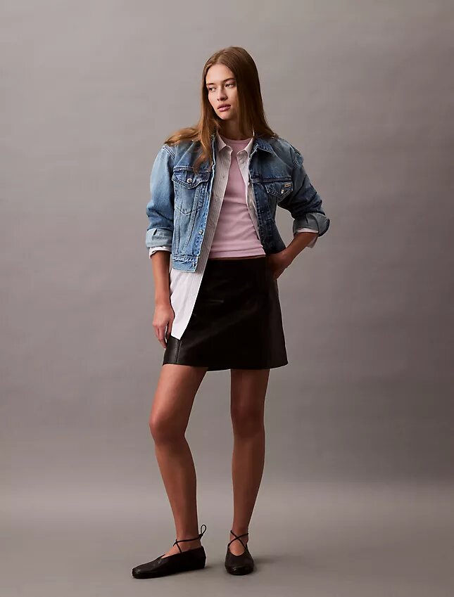 Leather Mini Skirt Leather Mini Skirt