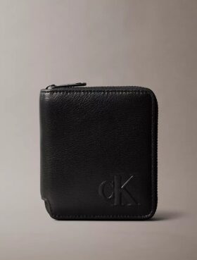 Leather Zip Bifold Wallet Leather Zip Bifold Wallet