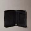 Leather Zip Bifold Wallet Leather Zip Bifold Wallet