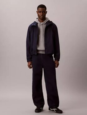 Lightweight Indigo Denim Track Pants Lightweight Indigo Denim Track Pants