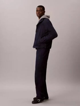 Lightweight Indigo Denim Track Pants Lightweight Indigo Denim Track Pants
