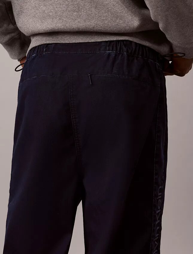 Lightweight Indigo Denim Track Pants Lightweight Indigo Denim Track Pants