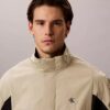 Lightweight Nylon Colorblock Windbreaker Jacket