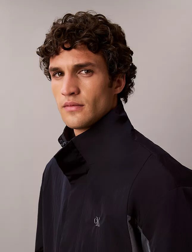 Lightweight Nylon Colorblock Windbreaker Jacket Lightweight Nylon Colorblock Windbreaker Jacket