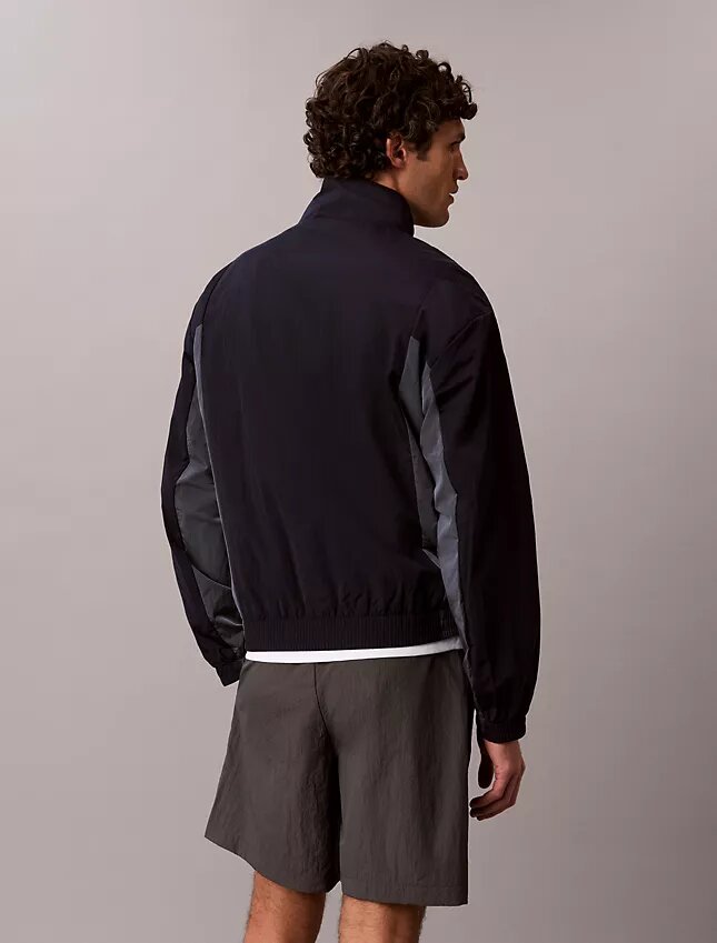 Lightweight Nylon Colorblock Windbreaker Jacket Lightweight Nylon Colorblock Windbreaker Jacket