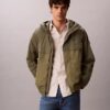 Lightweight Nylon Mixed Media Jacket Lightweight Nylon Mixed Media Jacket