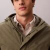 Lightweight Nylon Mixed Media Jacket Lightweight Nylon Mixed Media Jacket