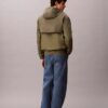 Lightweight Nylon Mixed Media Jacket Lightweight Nylon Mixed Media Jacket