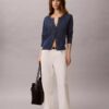 Linen Blend Cardigan Linen Blend Cardigan